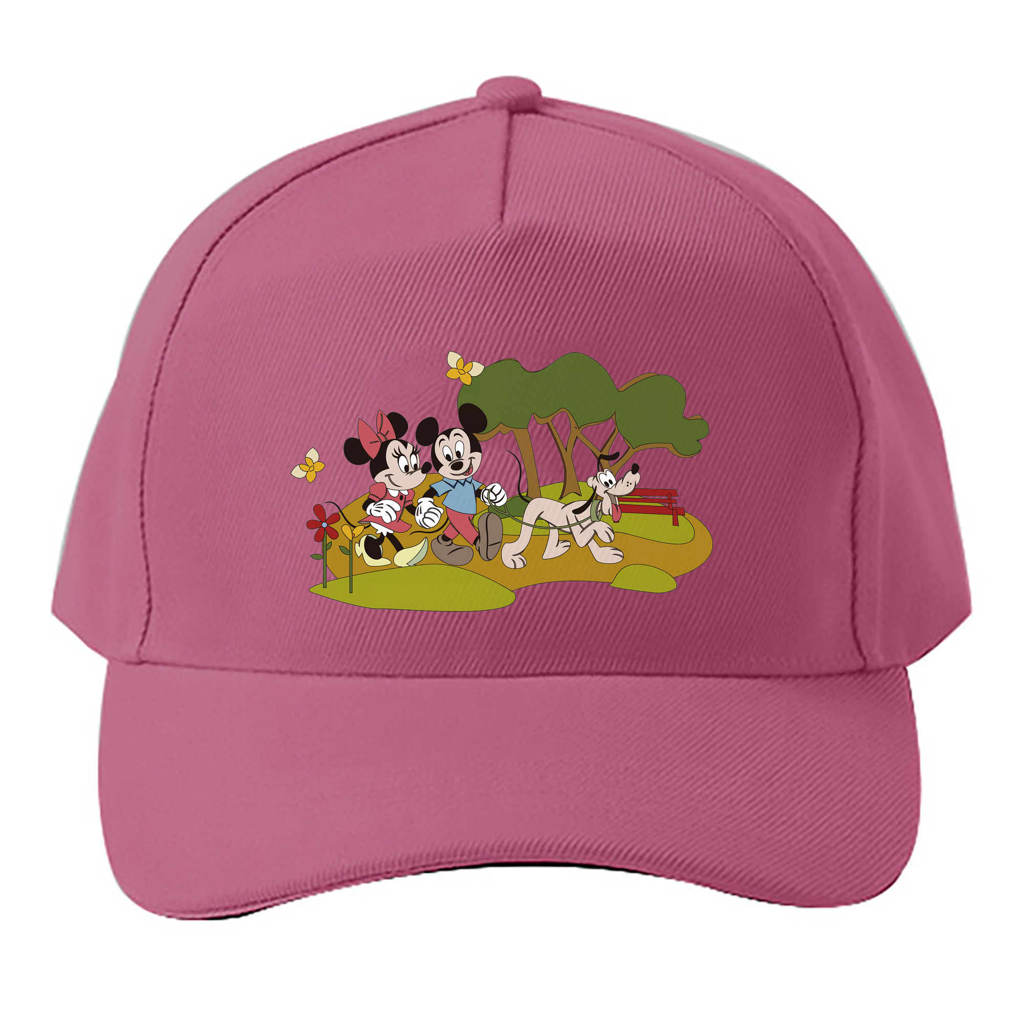 （画像用） ミッキーマウス Mickey Mouse ベースボールキャップ 綿100％ 男女兼用 帽子 スポーツ